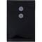 JAM Paper 6.25" x 9.25" Black Plastic Button String Closure Open End Envelopes, 24ct.